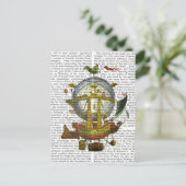 ミネラルホットエアバルーン ポストカード (スタンド正面)