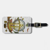 ミネラルホットエアバルーン ラゲッジタグ (正面横)