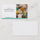 ミネラル治療の石 名刺 (正面/裏面)