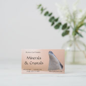 ミネラル線虫治癒結晶 名刺 (スタンド正面)