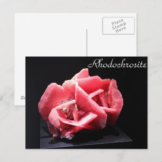 ミネラル& Gems # 80 ポストカード (正面/裏面)