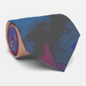 ミネラ大切ルジェムストーンレインボー宇宙星雲 ネクタイ (ロール)