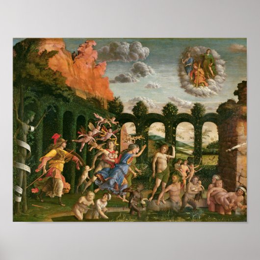 ミネルバが悪徳を追いかける ポスター (正面)