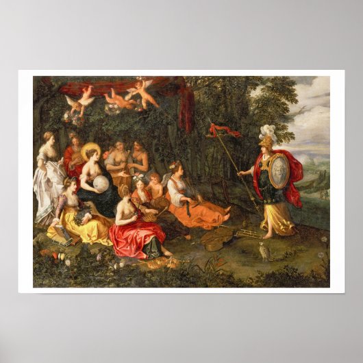 ミネルバザミューズオン山ヘリコン ポスター (正面)