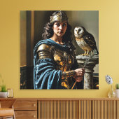 ミネルバ静かの御番 – ローマの女神 キャンバスプリント (インサイチュ (リビング))