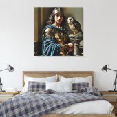 ミネルバ静かの御番 – ローマの女神 キャンバスプリント (インサイチュ (寝室))