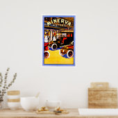 ミネルバ~ヴィンテージベルギー自動車広告 ポスター (キッチン)