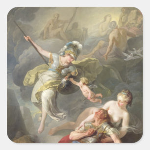 ミネルヴァと火星の戦い, 1771 スクエアシール