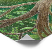 'ミネルヴァのフクロウ'アートポスター青銅マットuv ポスター (角)