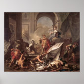 ミネルヴァの保護を受けたペルセウス ポスター (正面)