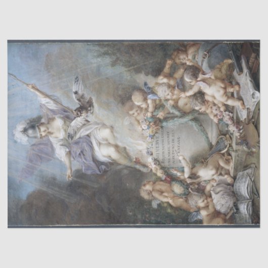 ミネルヴァへのトリビュートフローラエフェメラデクページ 薄葉紙 (正面)