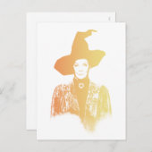 ミネルヴァ・マクゴナガル教授 ポストカード (正面/裏面)