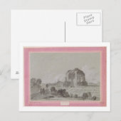 ミネルヴァ・メディチ神殿、ローマ、1754年 (ドローイングおよび) ポストカード (正面/裏面)