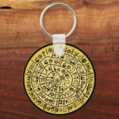 ミノアクレタ島からのPhaistosディスク キーホルダー (正面)