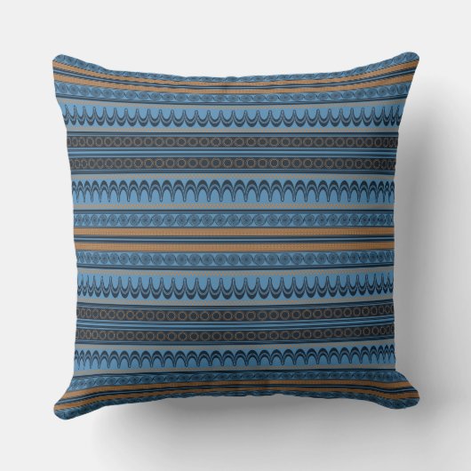 ミノアンブルー クッション (裏面)