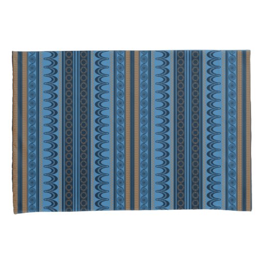 ミノアンブルー 枕カバー (正面右)