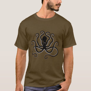 ミノアンマリン産アイコニックスタイル陶器 Tシャツ