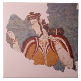 ミノア絵画の壁 タイル