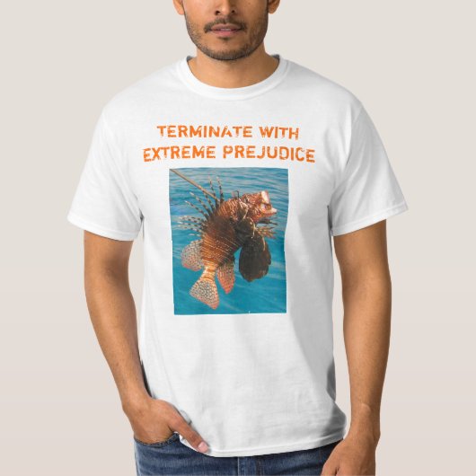 ミノカサゴの死の(より軽い)上 Tシャツ (正面)