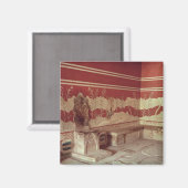 ミノスの玉座の間、紀元前1500年～1400年 マグネット (正面/裏面)