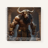 ミノタウアハードカバー ノートブック (正面)