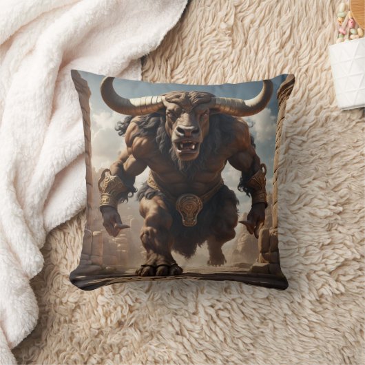 ミノタウル クッション (ブランケット)