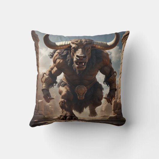 ミノタウル クッション (裏面)