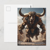 ミノタウル ポストカード (正面/裏面)