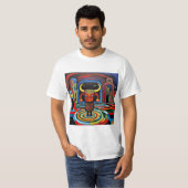 ミノタウロスが待ち構える Tシャツ (正面フル)