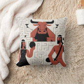 ミノタウロス迷路クッション クッション (ブランケット)