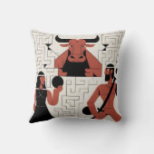 ミノタウロス迷路クッション クッション (裏面)