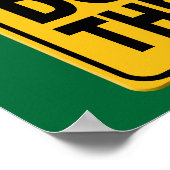 ミノタウロス食べ物を与えを避ける ポスター (角)