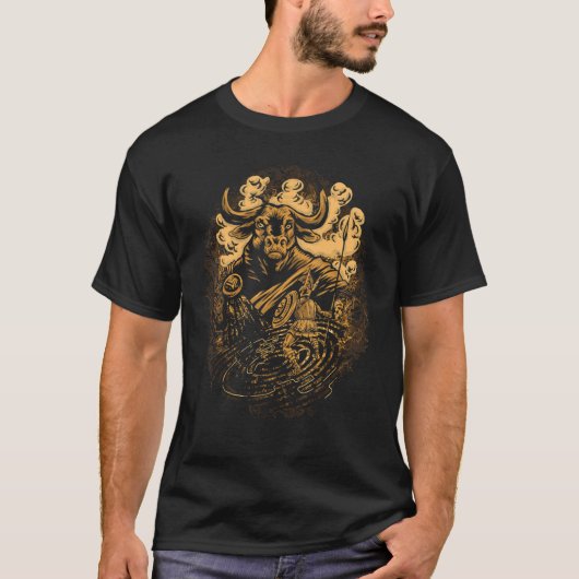 ミノタウロス・ギリシャ神話ギリシャ古代セセウス1 Tシャツ (正面)