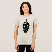 ミノムシ シャツ トライブレンドTシャツ (正面全面)