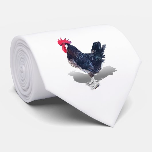 ミノルカの雄鳥 ネクタイ (ロール)