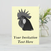 ミノルカの鶏の頭 招待状 (スタンド正面)