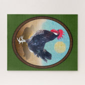 ミノルカルースターヴィンテージオーバル ジグソーパズル (横)