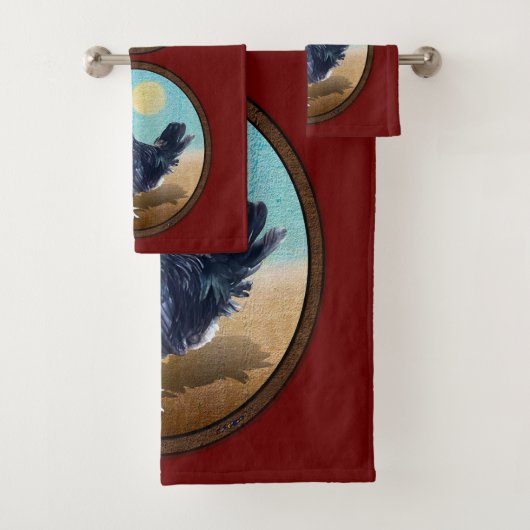 ミノルカルースターヴィンテージオーバル バスタオルセット (インサイチュ)