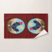 ミノルカルースターヴィンテージオーバル バスタオルセット (ハンドタオル)