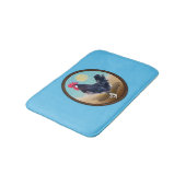 ミノルカルースターヴィンテージオーバル バスマット (アングル)