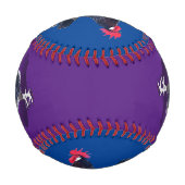 ミノルカ・ルースター 野球ボール (裏面)