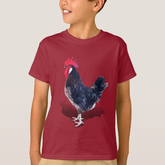 ミノルカ・ルースター Tシャツ (正面)