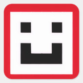 ミノレグmerchスタンプ スクエアシール (正面)