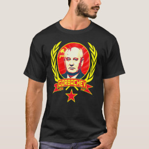 ミハイル・ゴルバチョフ・ソ連共産主義プロパガンダ Tシャツ