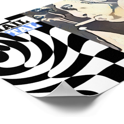 ミハイル・タル棋士 ポスター (角)