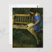 ミハイル・ネステロフ – ナターシャ・ネステロヴァポートレート ポストカード (正面/裏面)