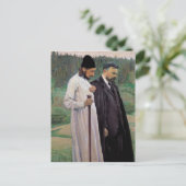 ミハイル・ネステロフ – 哲学者 ポストカード (スタンド正面)