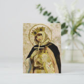 ミハイル・ネステロフ『聖オルガ』 ポストカード (スタンド正面)