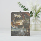 ミハイル・ヴルベル – ファウストとメフィストの飛行 ポストカード (スタンド正面)