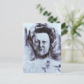 ミハイル・ヴルベル – ヴァレンティナ・ウソルツェヴァポートレート ポストカード (スタンド正面)